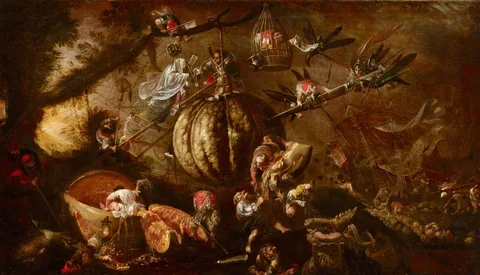 Faustino Bocchi, Dwarves gorging on Melons, and a Shipwreck ('Davy Jones’s Locker’)