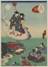 Utagawa Kunisada II, Murasaki Shikibu Genji Cards
