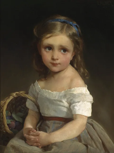 Émile Munier, Returning from the garden