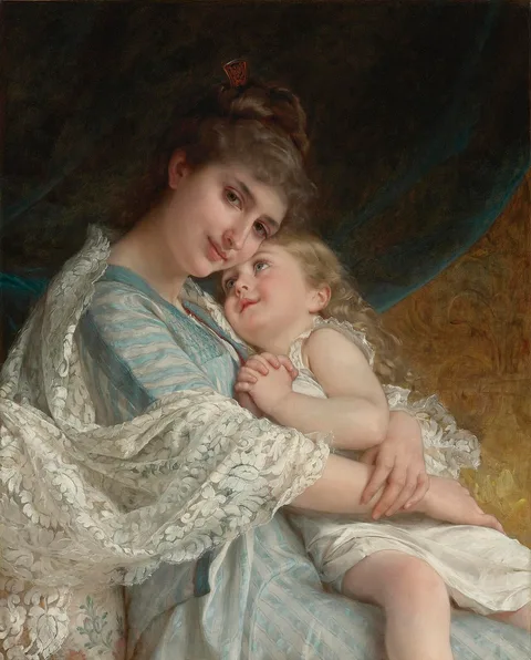 Émile Munier, A tender embrace