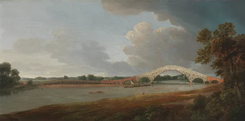 Francis Towne, Old Walton Bridge