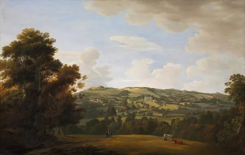 Francis Towne, Haldon Hall, near Exeter