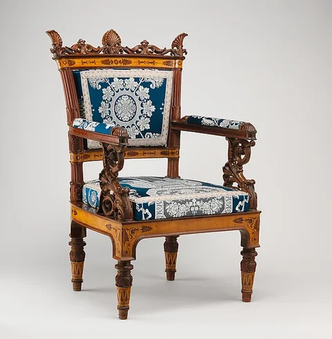 Pelagio Palagi, Pair of armchairs (part of a set)
