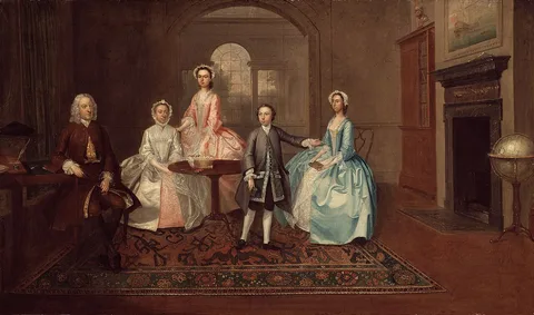 Arthur Devis, John Thomlinson and His Family