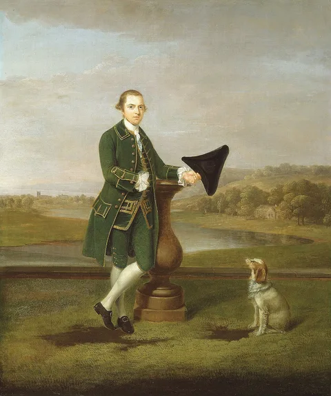 Arthur Devis, Portrait of a Man