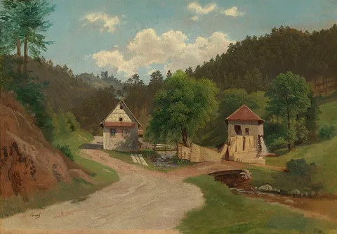 Georg Saal, Sawmill at Oberbehren