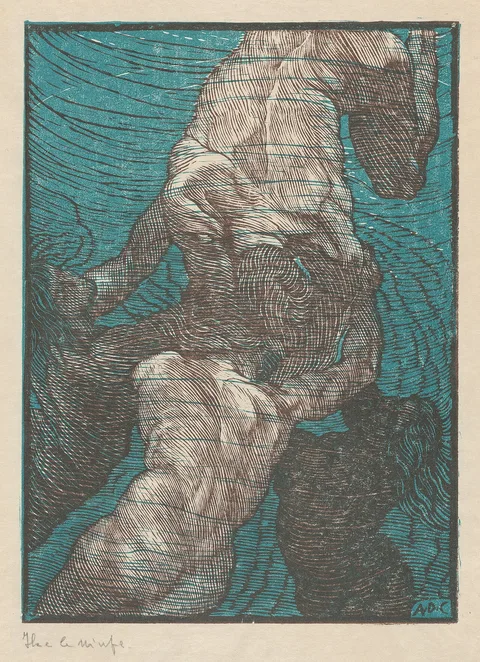 Adolfo de Carolis, Ila e le ninfe (Hylas and the Nymphs)
