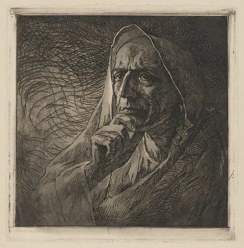 Adolfo de Carolis, Gabriel D'Annunzio(?)