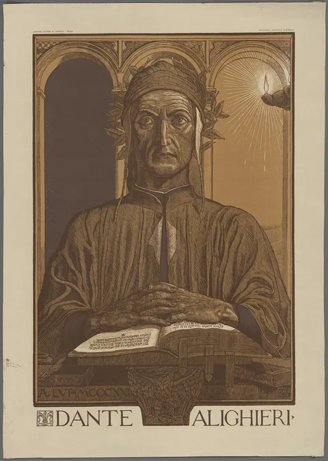 Adolfo de Carolis, Dante Alighieri