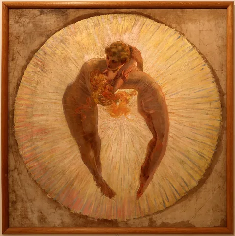 Adolfo de Carolis, Amor and Psyche