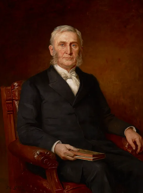 Theodore Clement Steele, Portrait of Reverend Nathaniel A. Hyde