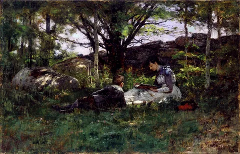 Theodore Clement Steele, A June Idyl