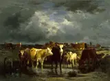 Emile Van Marcke De Lummen, The Approach of a Storm