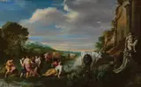Moses van Uyttenbroeck, Landscape with Shepherds