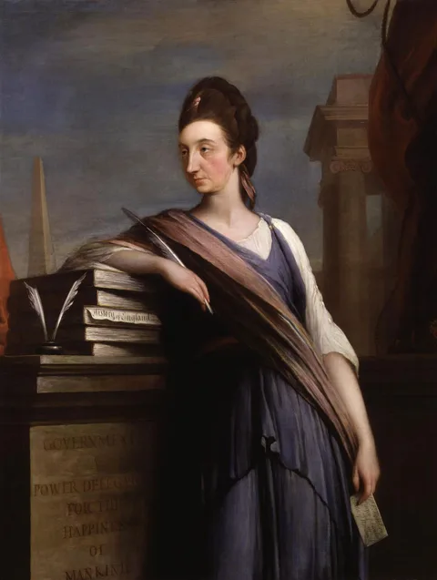 Robert Edge Pine, Catharine Macaulay (née Sawbridge)