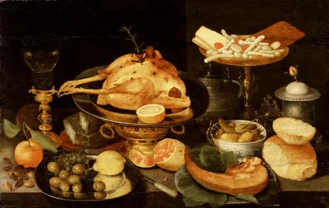 Peter Binoit, Still Life with a Meal