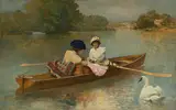 Ferdinand Heilbuth, Rowing on the Seine