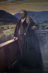 Eyolf Soot, The Author Bjørnstjerne Bjørnson and his Wife Karoline at Aulestad