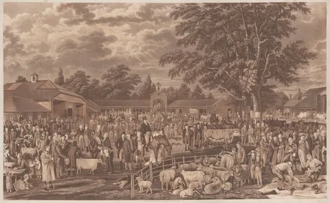 George Garrard, Wobourn Sheepshearing