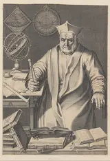 Francesco Villamena, Portrait of Cardinal Christopher Clavius
