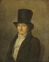Gerrit Jan Michaëlis, Portrait of Jean Bernard, Art Collector and Painter in Amsterdam