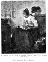Julia Beatrice How, In a Dutch Cottage - Salon 1904