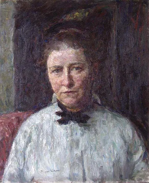 Signe Scheel, Self-Portrait