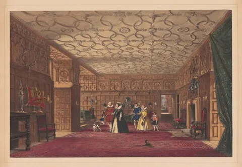 Joseph Nash, The Hall, Levens, Westmorland