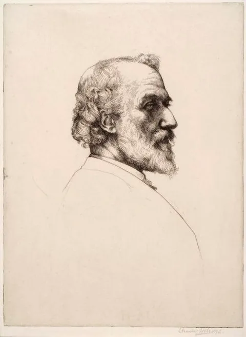 Charles Holroyd, Study of a Head - Sir Charles Holroyd