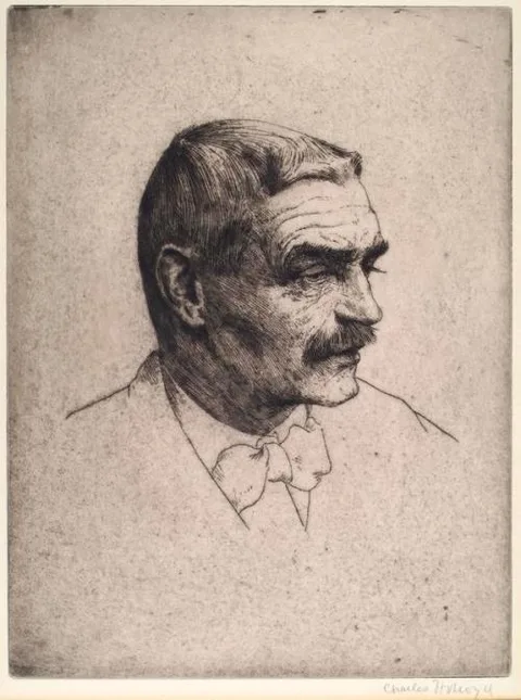 Charles Holroyd, Portrait of William Strang - Sir Charles Holroyd