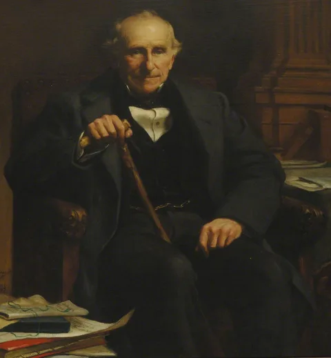 Charles Holroyd, William Rogers (1819–1896), Commoner (1836), Rowing Blue (1840), Rector of St Botolph, Bishopsgate (1863), Educational Reformer (after Arthur Stockdale Cope)