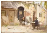 De Scott Evans, Scene on the Island of Jamaica