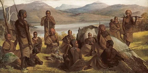 Robert Hawker Dowling, Group of natives of Tasmania