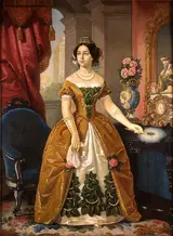 Juan Cordero de Hoyos, Portrait of Doña Dolores Tosta de Santa Anna
