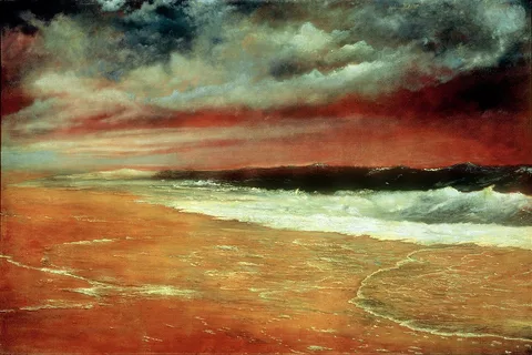 Joaquín Clausell, Late Afternoon by the Sea