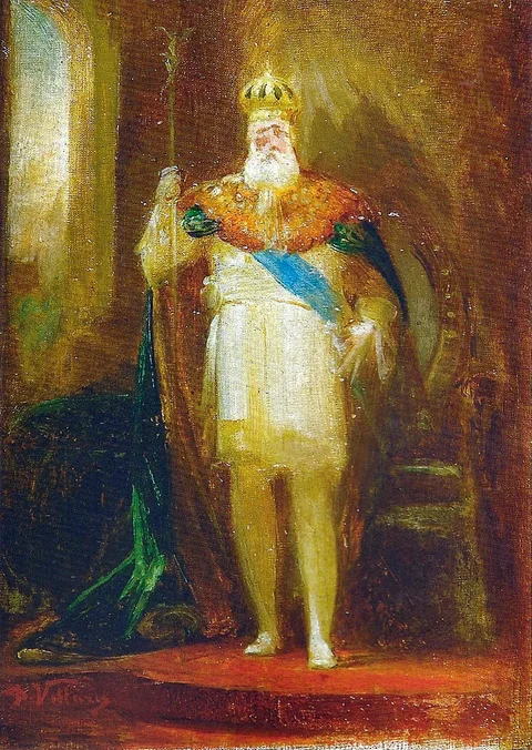 Décio Villares, Pedro II of Brazil
