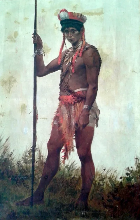 Décio Villares, Chief of the indians of the Uaupés River