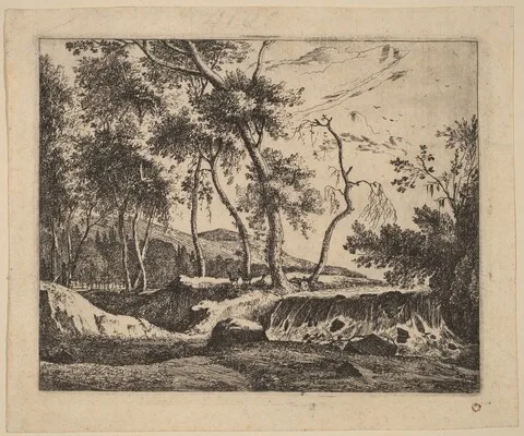 Melchior Küsel, The Waterfall: pl.6