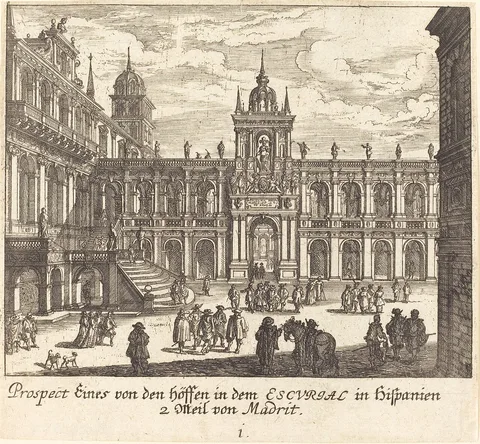 Melchior Küsel, Escorial, Spain