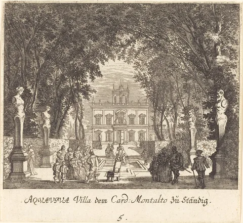 Melchior Küsel, Villa Aquaviva