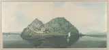 Joseph Farington, Dumbarton Rock from the South