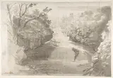 Joseph Farington, Corra Linn, the Falls of the Clyde