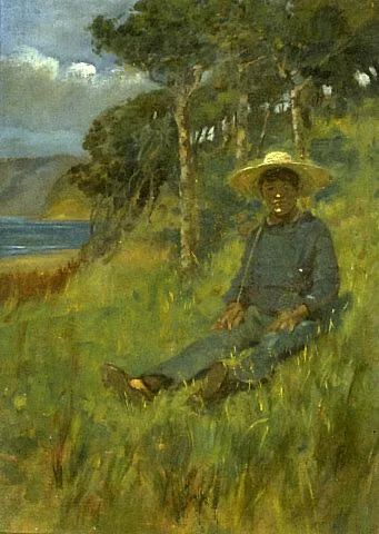 James Nairn, Boy sitting in a pasture