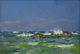 James Nairn, A hot afternoon, Kaikoura shore