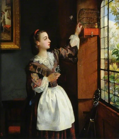 George Adolphus Storey, Feeding the Canary
