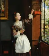 George Adolphus Storey, Feeding the Canary