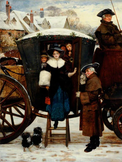 George Adolphus Storey, Grandmamma's Christmas Visitors