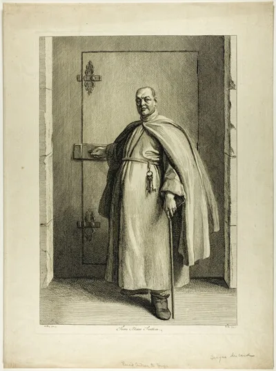Benoît Audran the Younger, Frère Blaise Feuillan