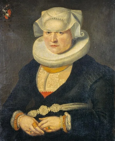 Conrad Meyer, Elisabeth Locher, Mrs Hans Konrad Heidegger (1616 - 1673)