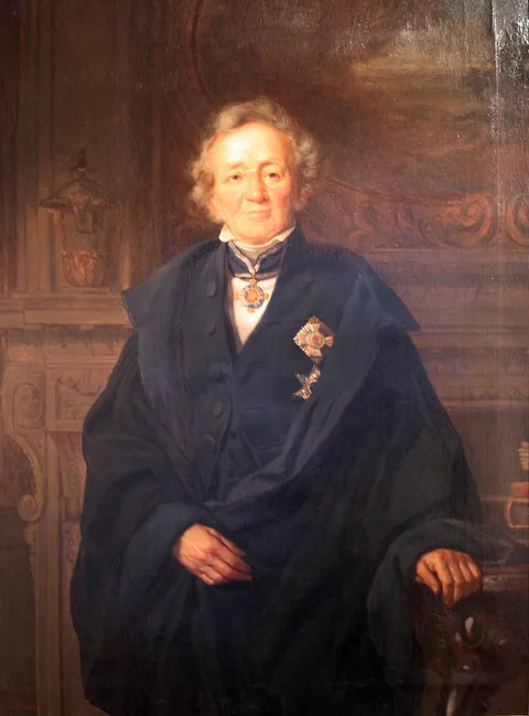 Adolf Jebens, Portrait of Leopold von Ranke